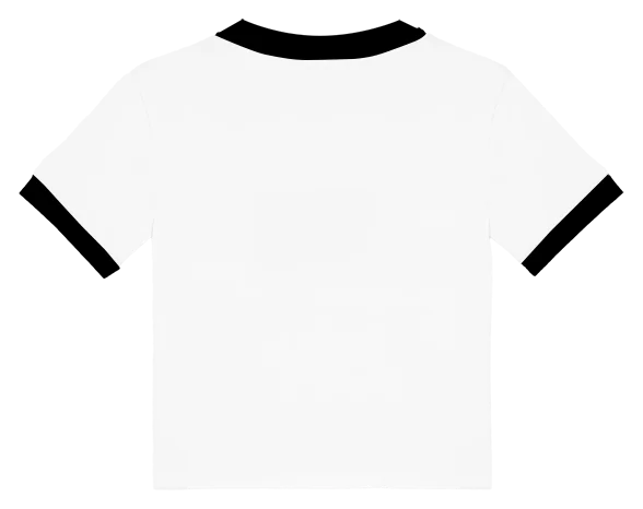Cute not thashy - Baby tee, Berlin, 2023 – back