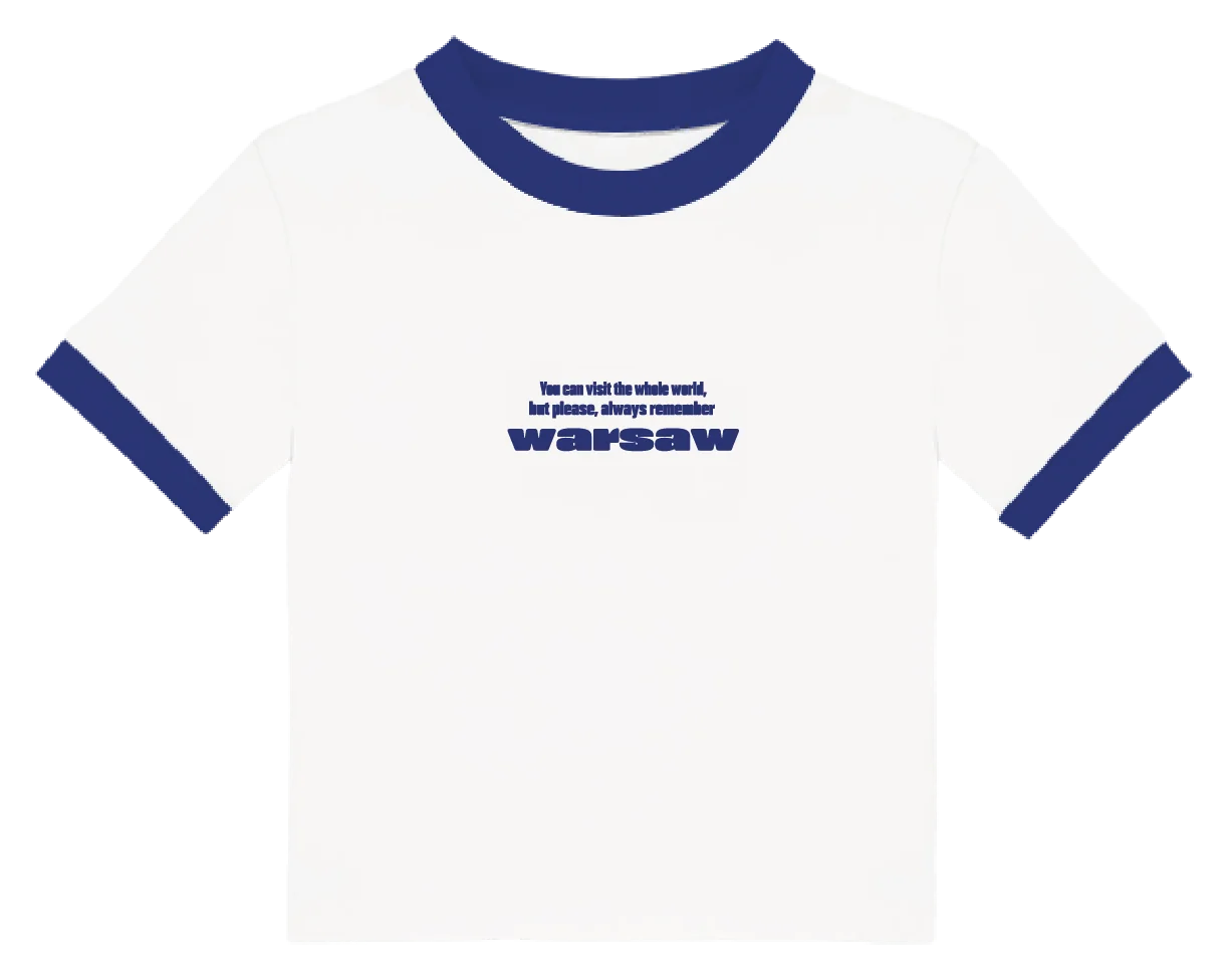 Baby tee Warsaw set, 7MORE7, CITY TOUR, 2024