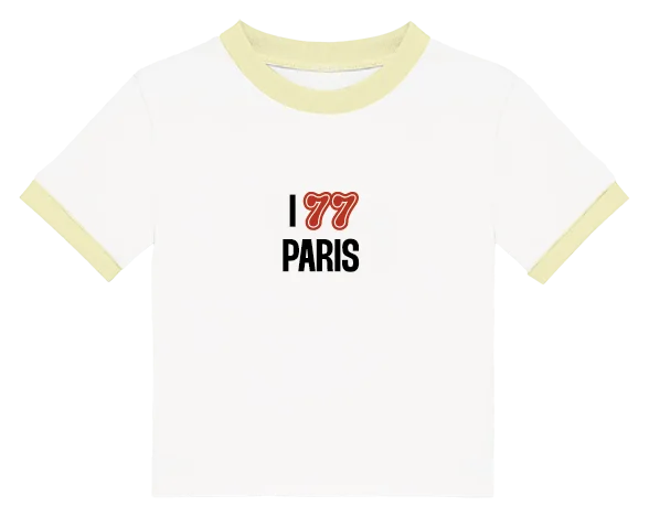 I 77 Paris - Baby tee, Paris, 2023